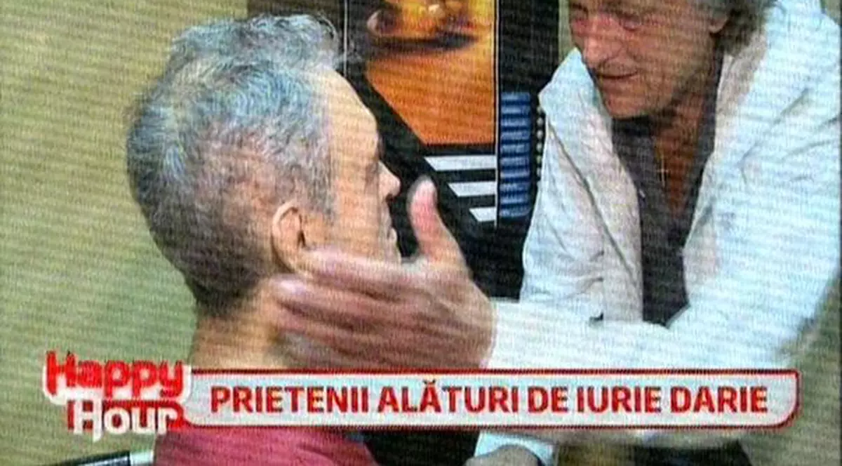 ÎNTÂLNIRE EMOȚIONANTĂ! Florin Piersic l-a vizitat pe Iurie Darie: "Ai fost idolul meu! Ți-aş da unul din ventriculele mele, dacă aş putea"