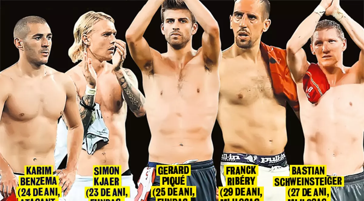 EURO 2012 | Ei le-au făcut pe admiratoare să ofteze!