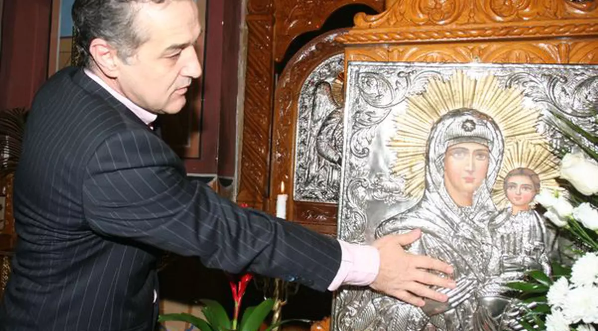 Gigi Becali: "Ucigaşul preotului din Focşani este posedat. A intrat DIAVOLUL în el şi în BISERICĂ"