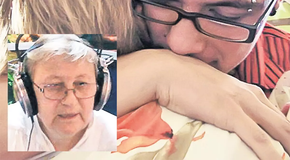 Ultima îmbrăţişare înainte de moarte