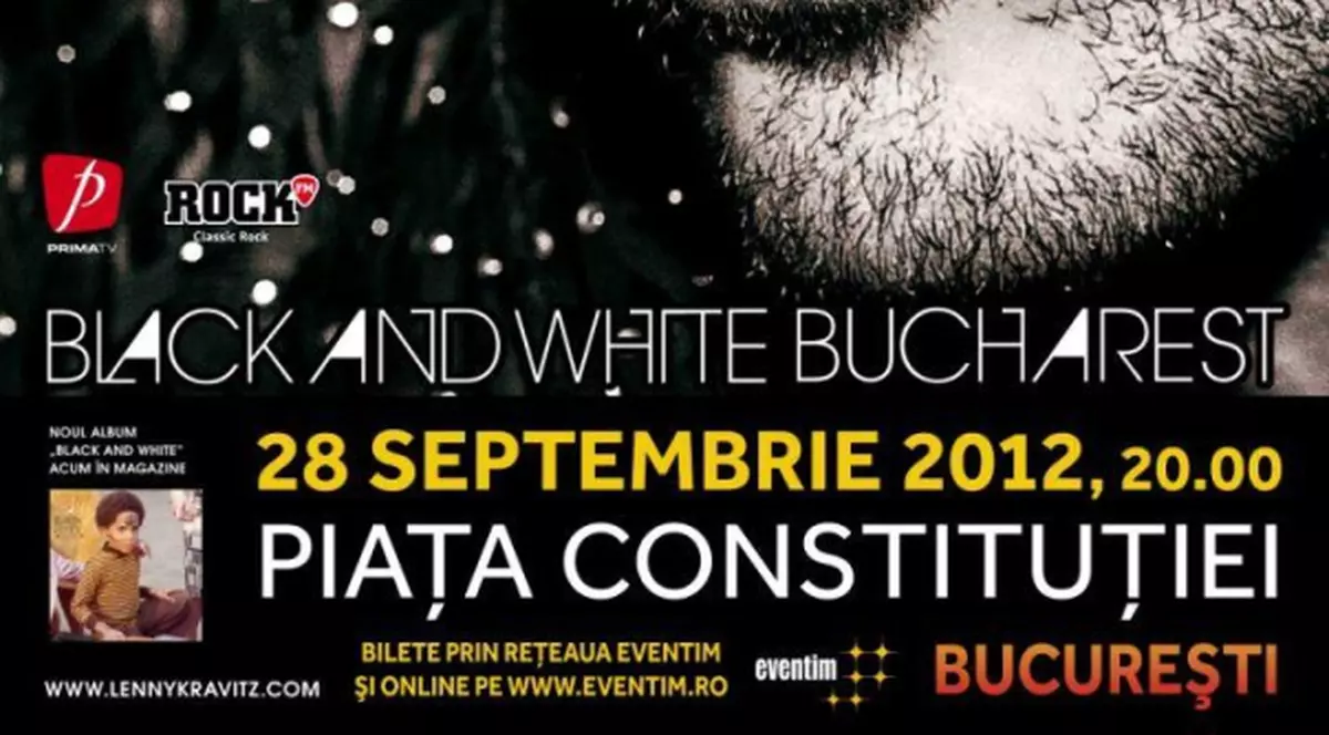 Lenny Kravitz revine la Bucureşti