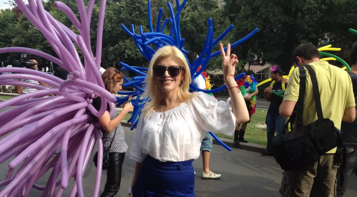 Loredana Groza, la Parada Gay: "Haideţi şi voi! E super!"