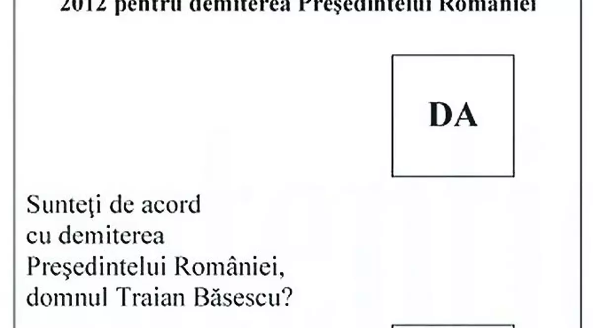 Uite cum votezi la referendum