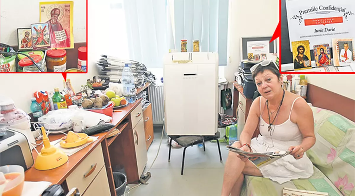 Libertatea a vizitat-o pe Anca Pandrea în cămăruţa de la Spitalul Bagdasar-Arseni