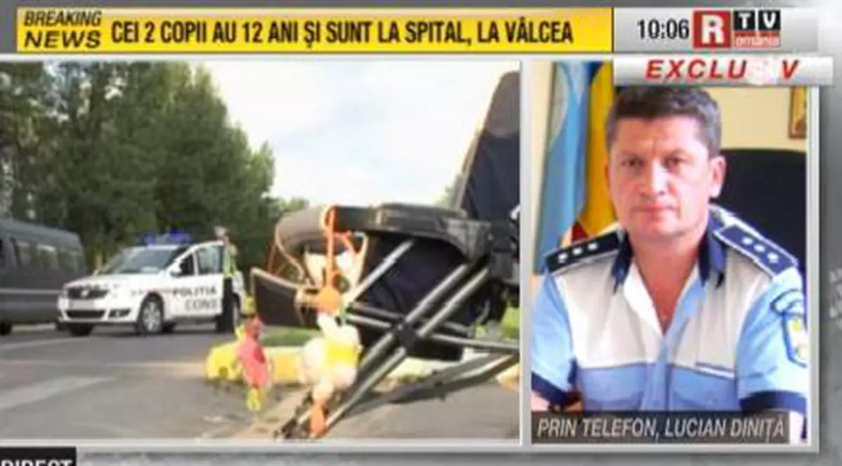 Două fetițe au fost lovite pe zebră la Mamaia