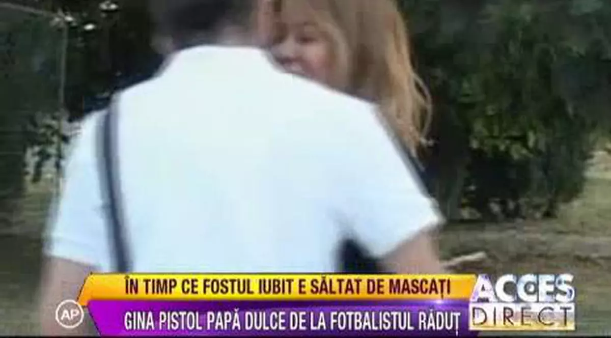 Uite ce fericită este Gina Pistol cu noul iubit! 