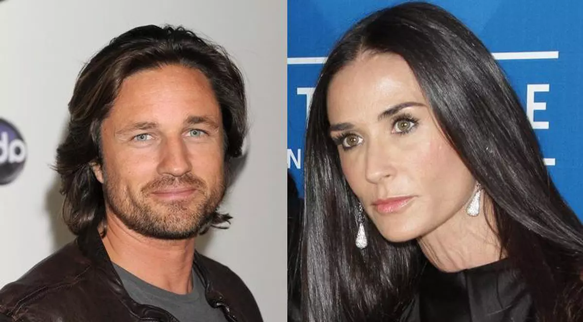 Demi Moore bravează! La o zi după ce Ashton Kutcher şi-a anunţat oficial relaţia, actriţa s-a afişat cu un nou iubit