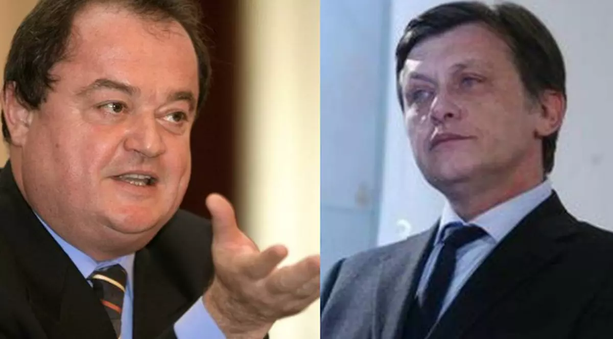 Vasile Blaga - revocat, Crin Antonescu - noul preşedinte al Senatului