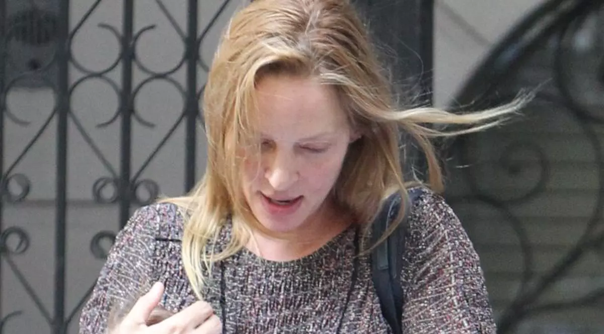 Uma Thurman și-a scos fetița în lume. PRIMELE FOTOGRAFII cu cel de-al treilea copil al actriței | FOTO