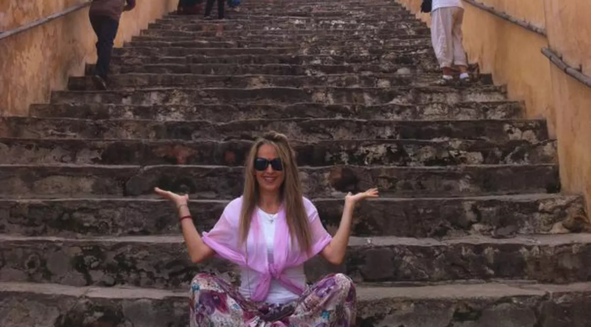 Florentina Opriş ţine regim: "Mâncarea este foarte iute în India"