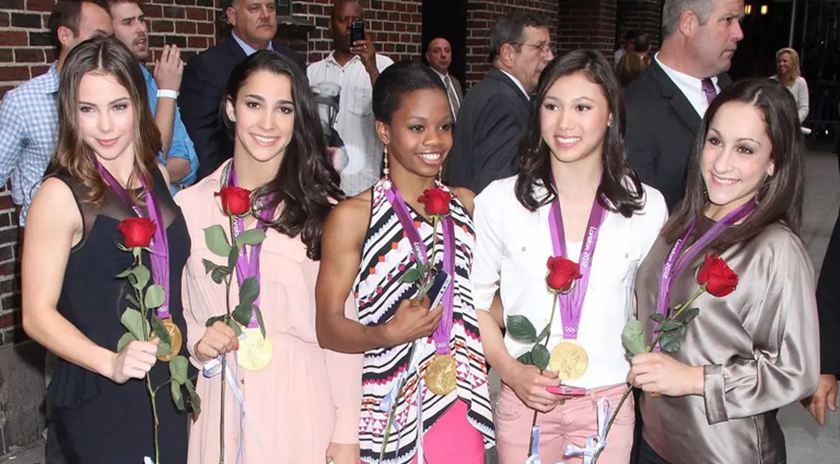 Gimnastele de aur ale Americii, aşa cum nu le-ai mai văzut până acum! FOTO