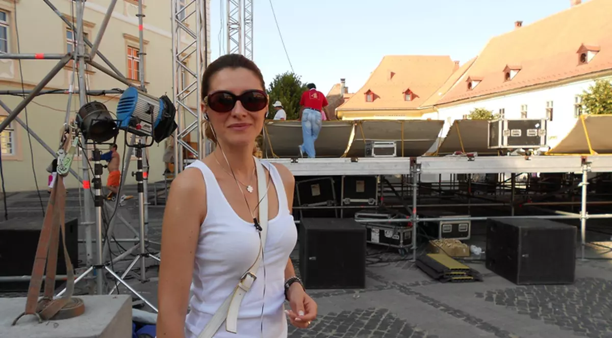 Iuliana Tudor îmbracă Sibiul în straie de sărbătoare!