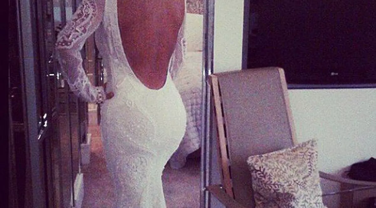 Kim Kardashian, din nou MIREASĂ. Rochia asta o va purta în ziua nunții cu Kanye West?