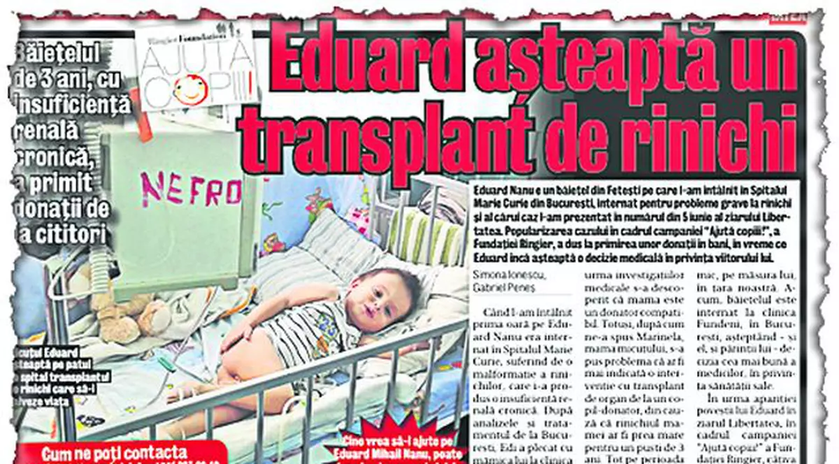 Eduard a plecat în Spania