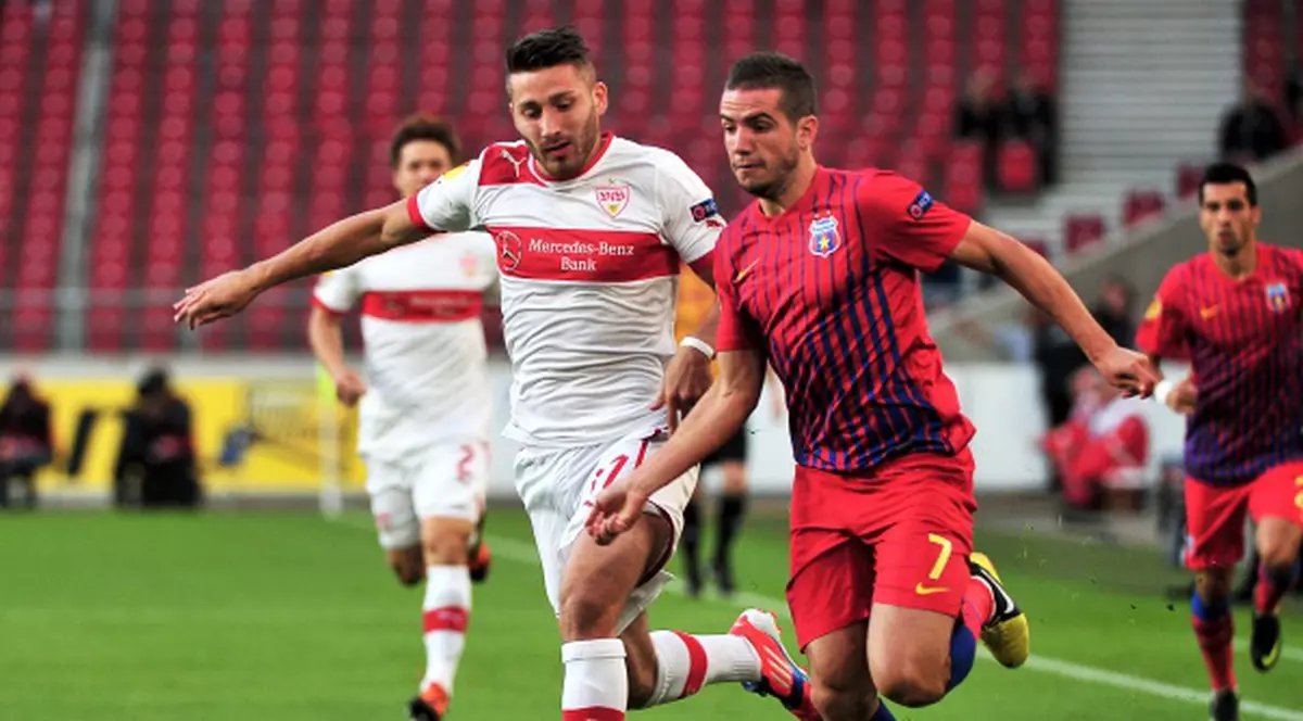 Steaua a obţinut o remiză eroică la Stuttgart, după un meci nebun