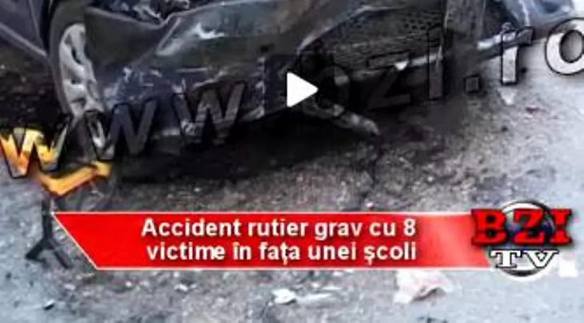 Un mort și șapte răniți, într-un grav accident rutier în Iași