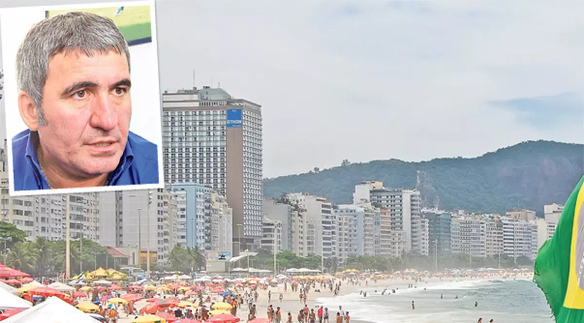 Gică Hagi doreşte o vacanţă şi să urmărească naţionala la un nou Campionat Mondial: «Vreau şi eu la Rio, la soare!»