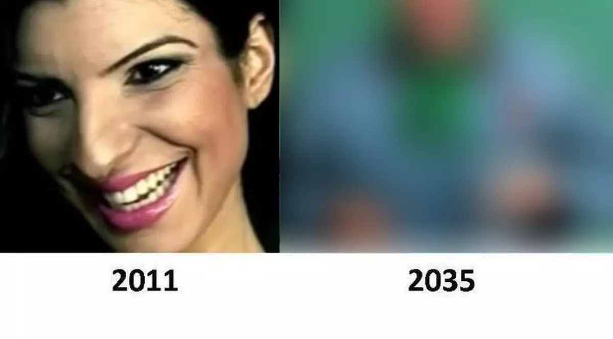 CUM VA ARĂTA Andreea Tonciu, în 2035? Uite care e ultima glumă pe internet | FOTO 