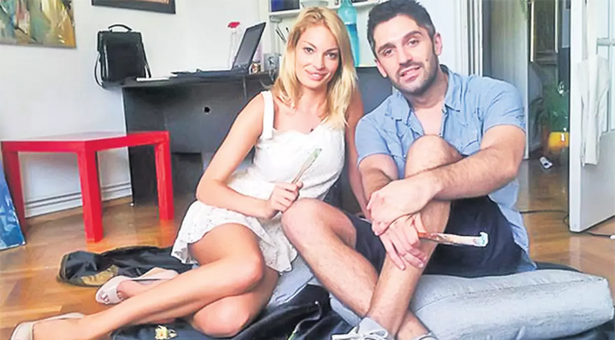 Valentina Pelinel, muza unui pictor