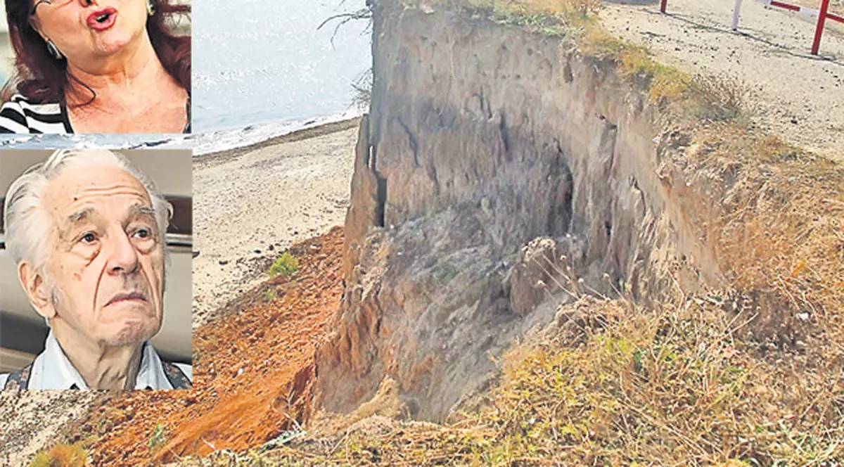 Stela Popescu și Sergiu Nicolaescu, la un pas să-şi piardă casele în mare!