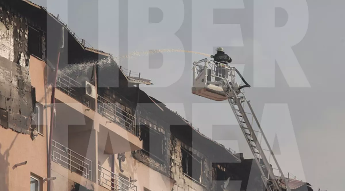 Incendiul de la Popeşti Leordeni, cauzat de un scurtcircuit la un frigider