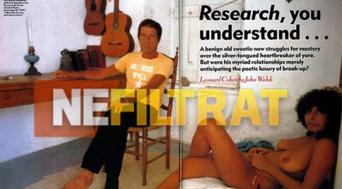 BOMBĂ! Leonard Cohen s-a iubit cu o româncă focoasă, singura femeie din viața lui cu un bust imens! | FOTO