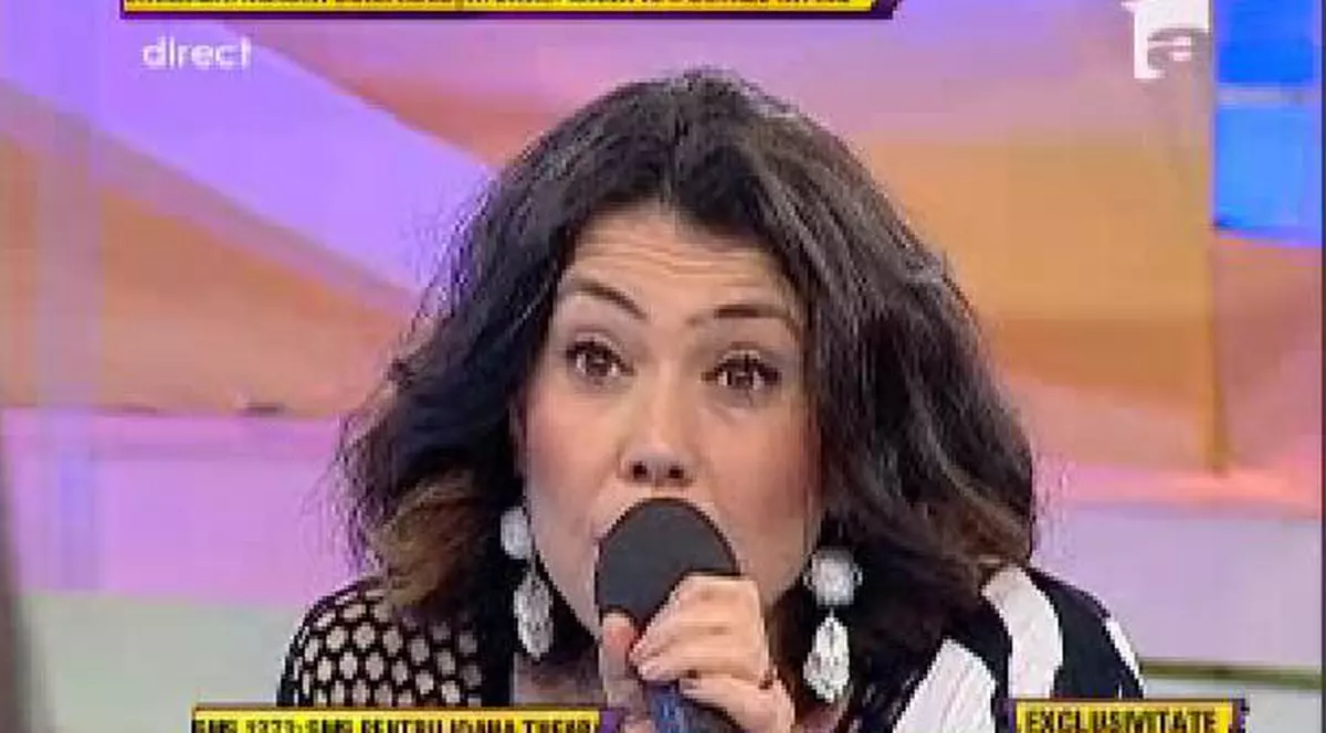 Ioana Tufar ar vrea să fie reporter!