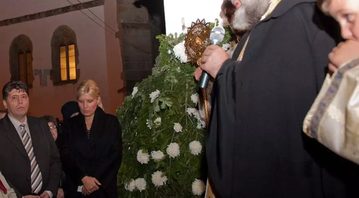 Udrea, miruită de Episcopul Romanului