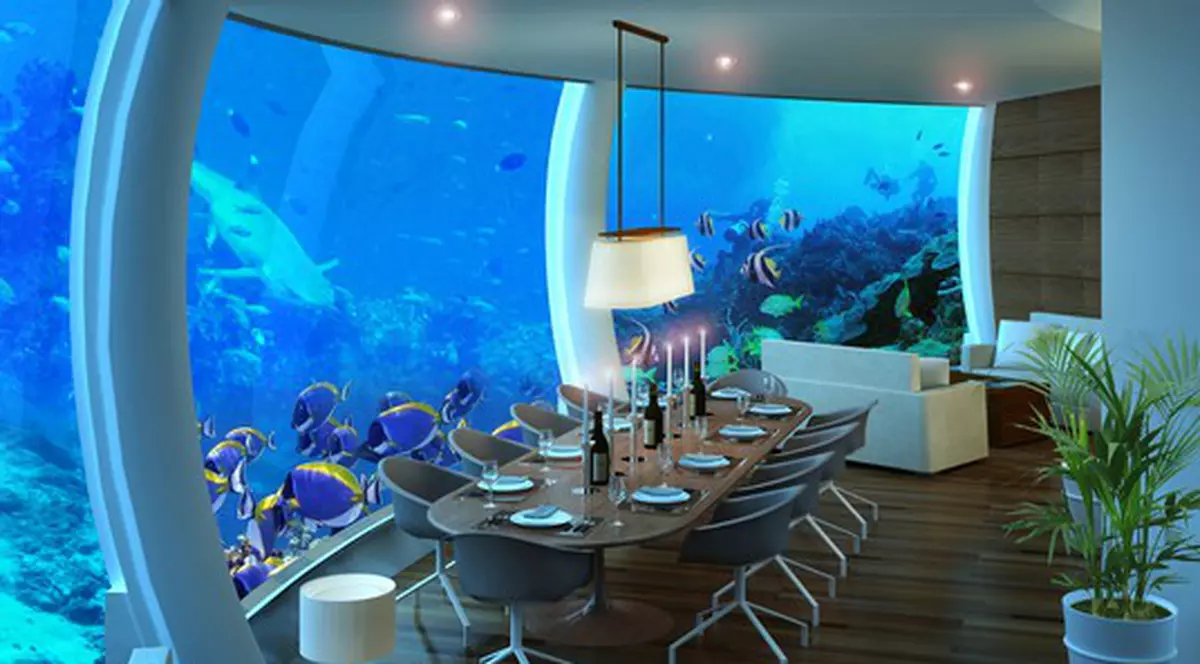 Vacanţă în ADÂNCURI Iată cum arată HOTELUL DE LUX SUBACVATIC, unde o săptămână costă cât o garsonieră! FOTO