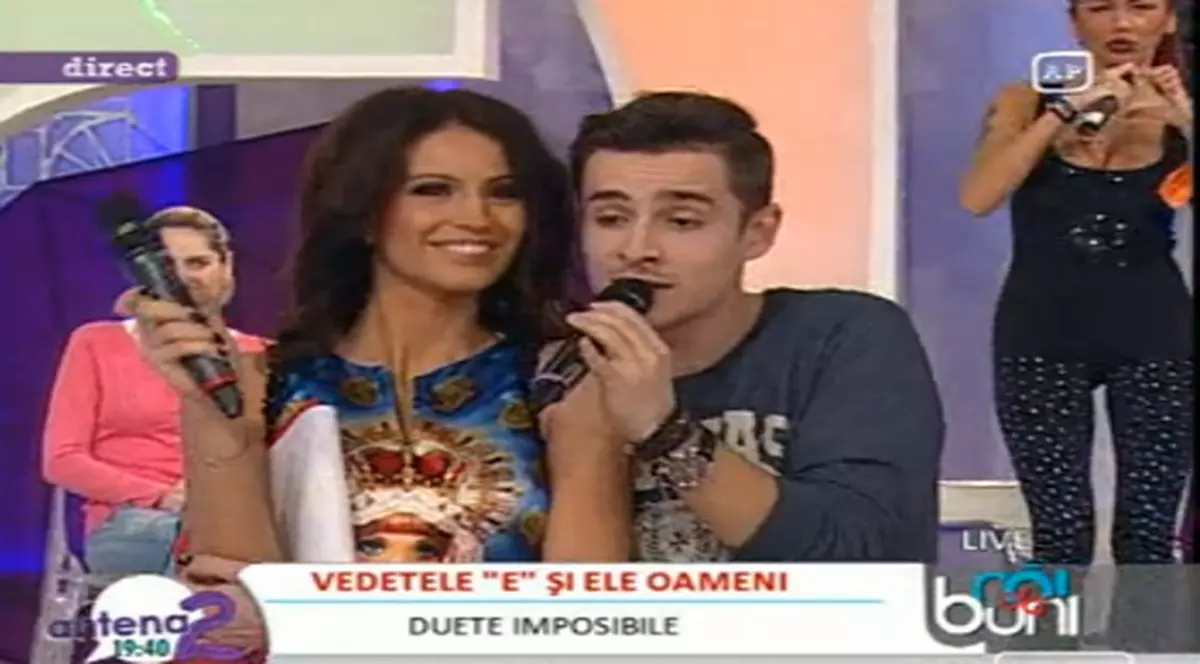 Geanina Ilieş, duet cu Andrei Leonte | FOTO