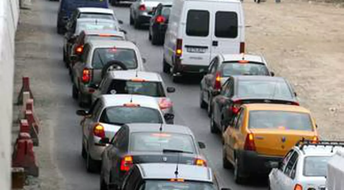 Aglomerație pe DN 1