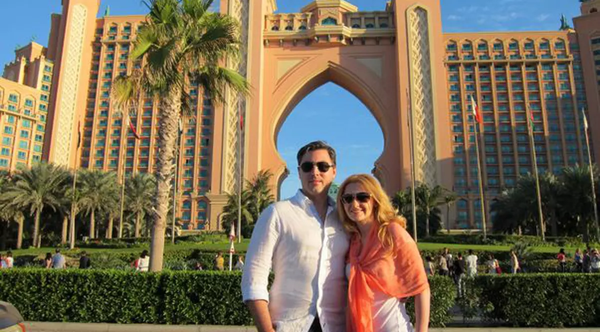 Alina Sorescu și Alexandru Ciucu, vacanță exotică în Dubai | FOTO