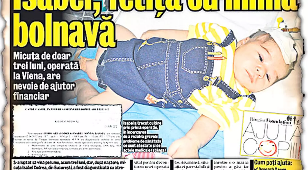 Isabel mai are nevoie de lapte praf Aptamil 1