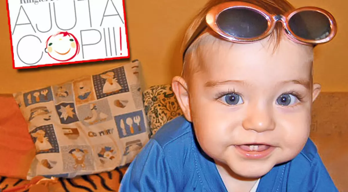 Cezar Gheboş are malformaţii vasculare cerebrale şi trebuie operat în Germania