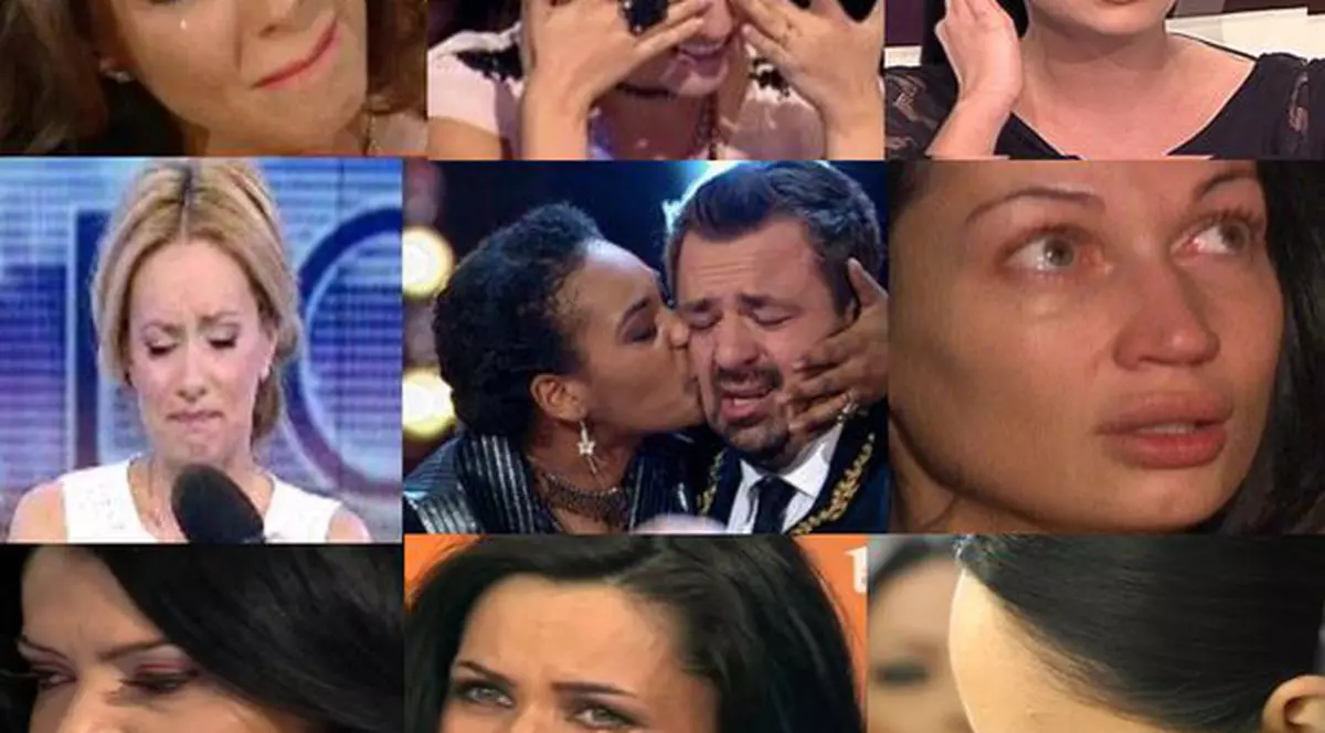 PLÂNGĂCIOȘII din showbiz! Ele sunt VEDETELE care au VĂRSAT LACRIMI la TV, în fața întregii țări 