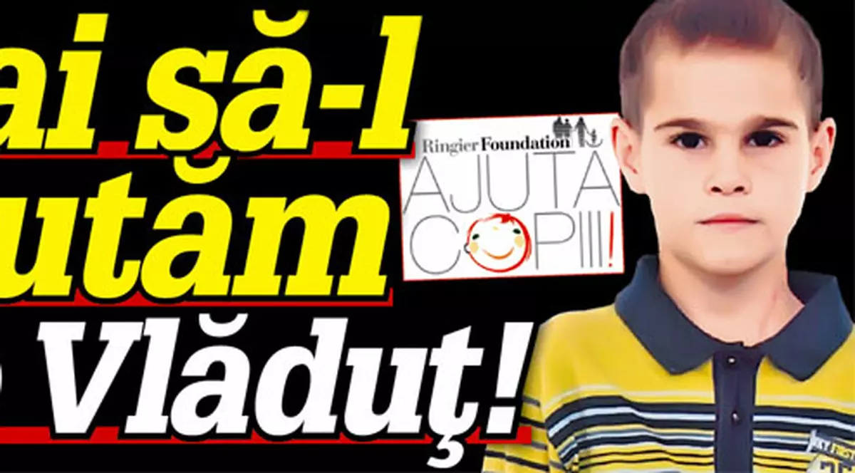 Hai să-l ajutăm pe Vlăduţ!