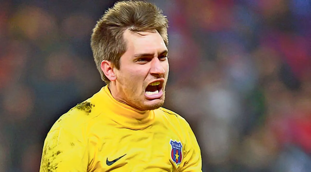 Ciprian Tătăruşanu, portarul Stelei, este optimist: «Putem bate pe oricine»