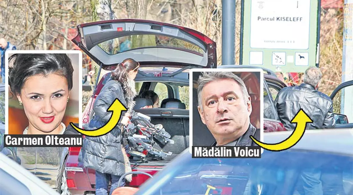 Mădălin Voicu e boier! Iubita munceşte, el se odihneşte! FOTO