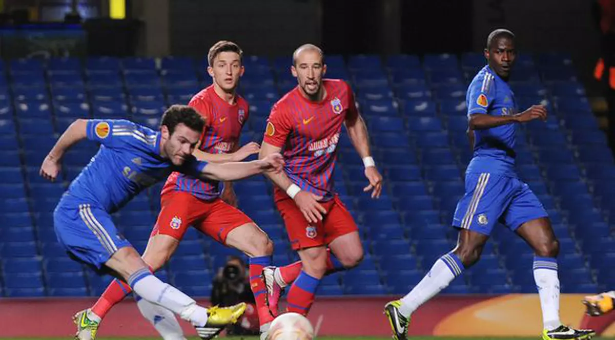 Steaua a ratat calificarea în ”sferturile” Ligii Europa, după un retur de infarct cu Chelsea