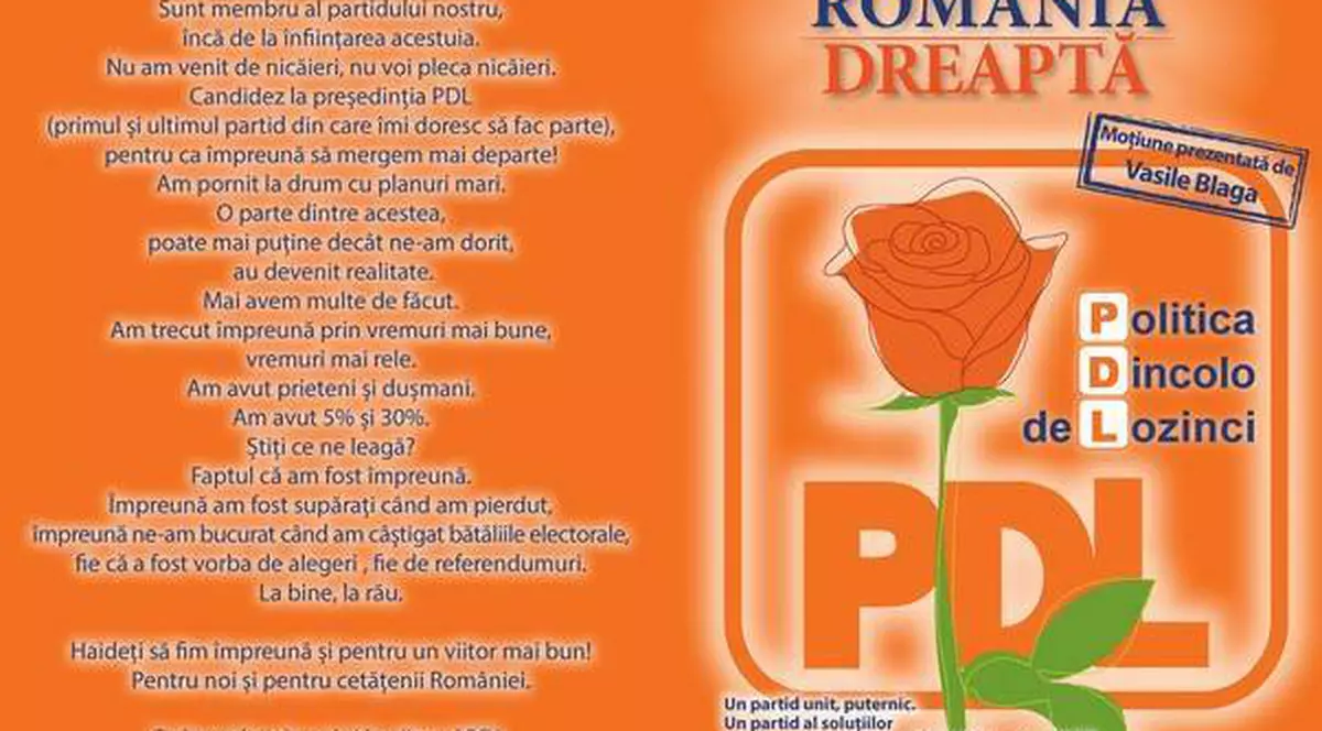 E OFICIAL! VASILE BLAGA rămâne PREŞEDINTELE PDL! Contestaţia ELENEI UDREA nu a schimbat rezultatul