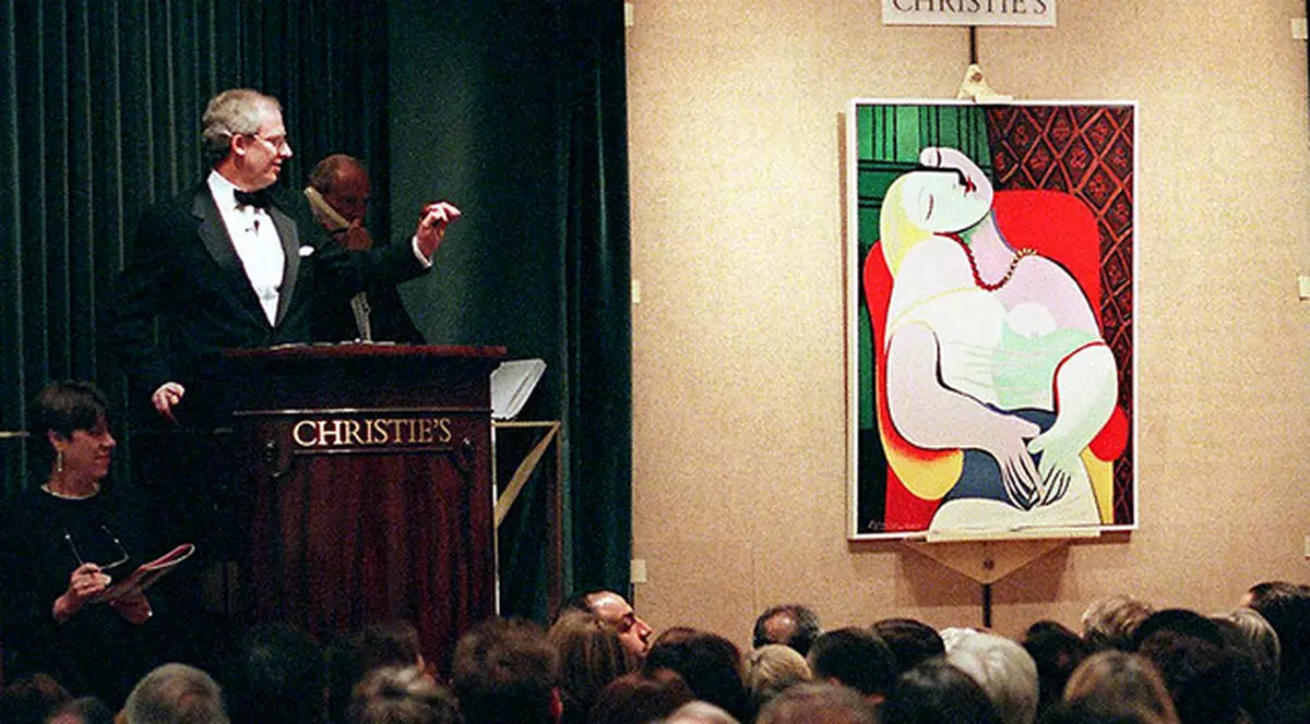 RECORD ABSOLUT în SUA: Tabloul "Visul", de Picasso, vândut cu 155 de milioane de dolari!
