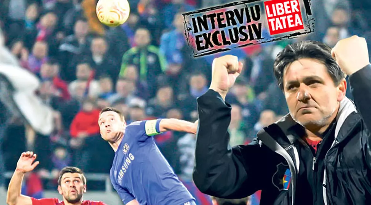 INTERVIU EXCLUSIV | Marius Lăcătuş: «Dacă trecem de Chelsea, Steaua e în semifinale»