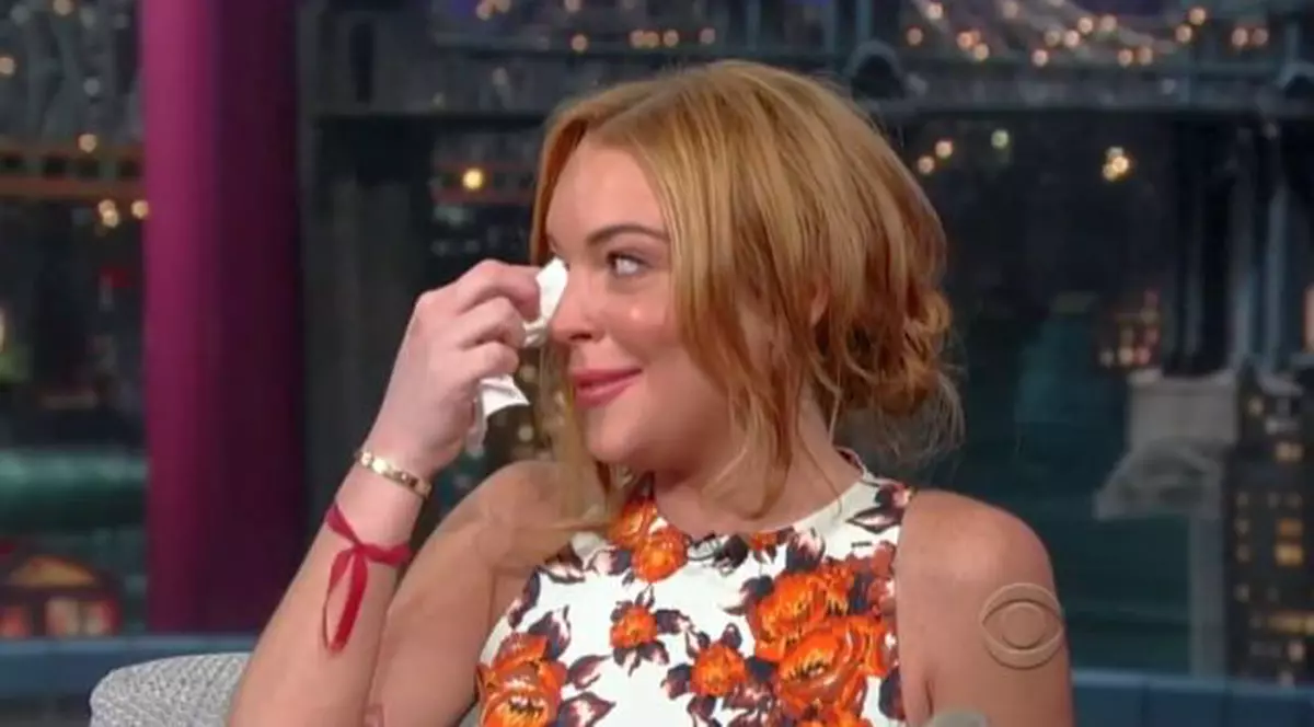 Lindsay Lohan, umilită la emisiunea lui David Letterman - VIDEO