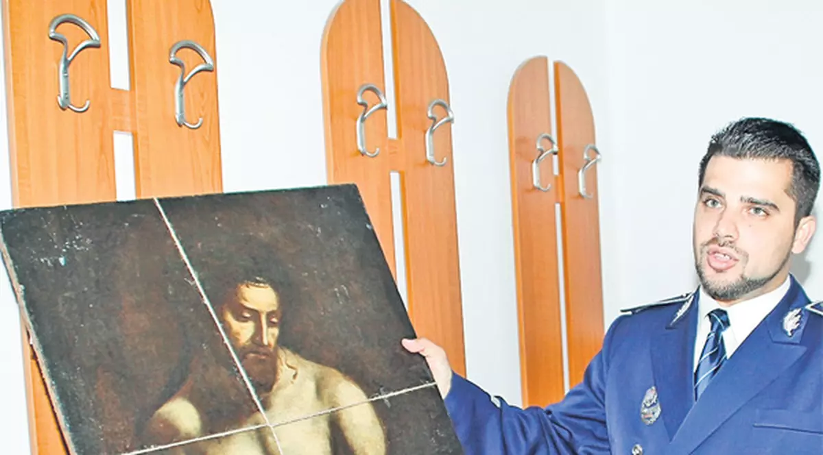 Tablou furat din Italia acum 35 de ani, găsit la un sibian