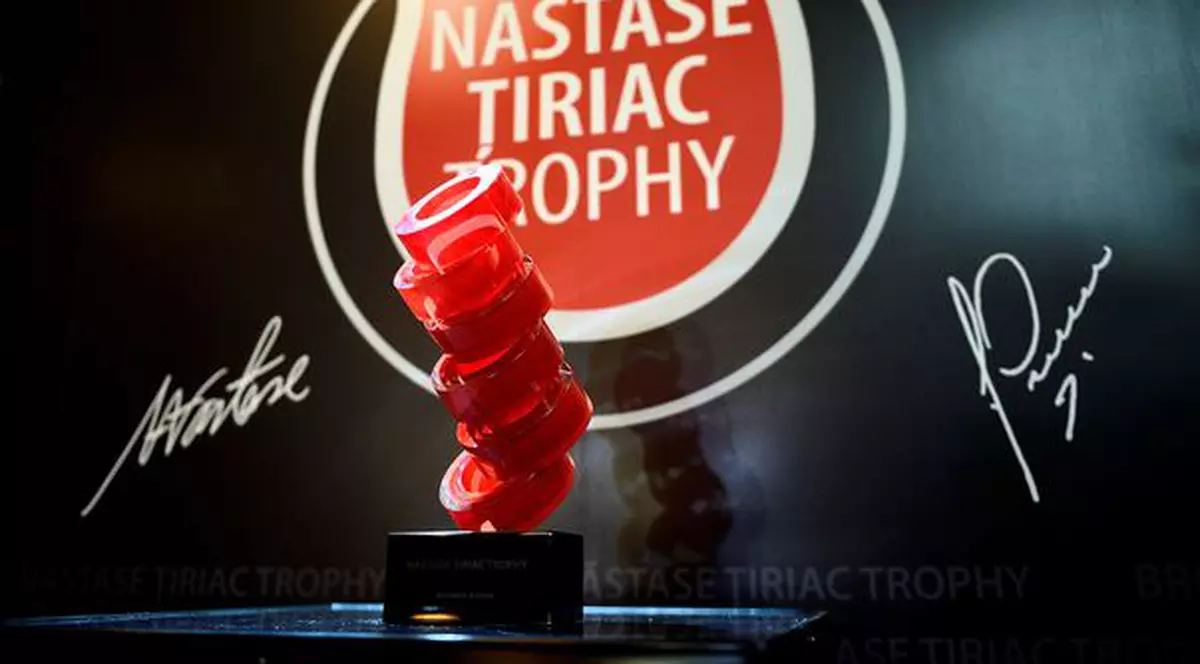 Aşa arată noul trofeu BRD Năstase Ţiriac Trophy! | FOTO