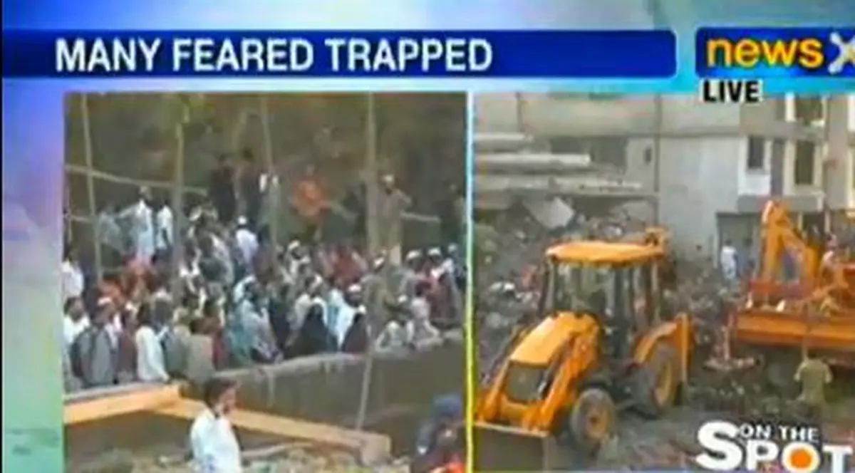 Cel puţin 29 de morţi după ce o clădire de 7 etaje s-a prăbuşit în India | VIDEO