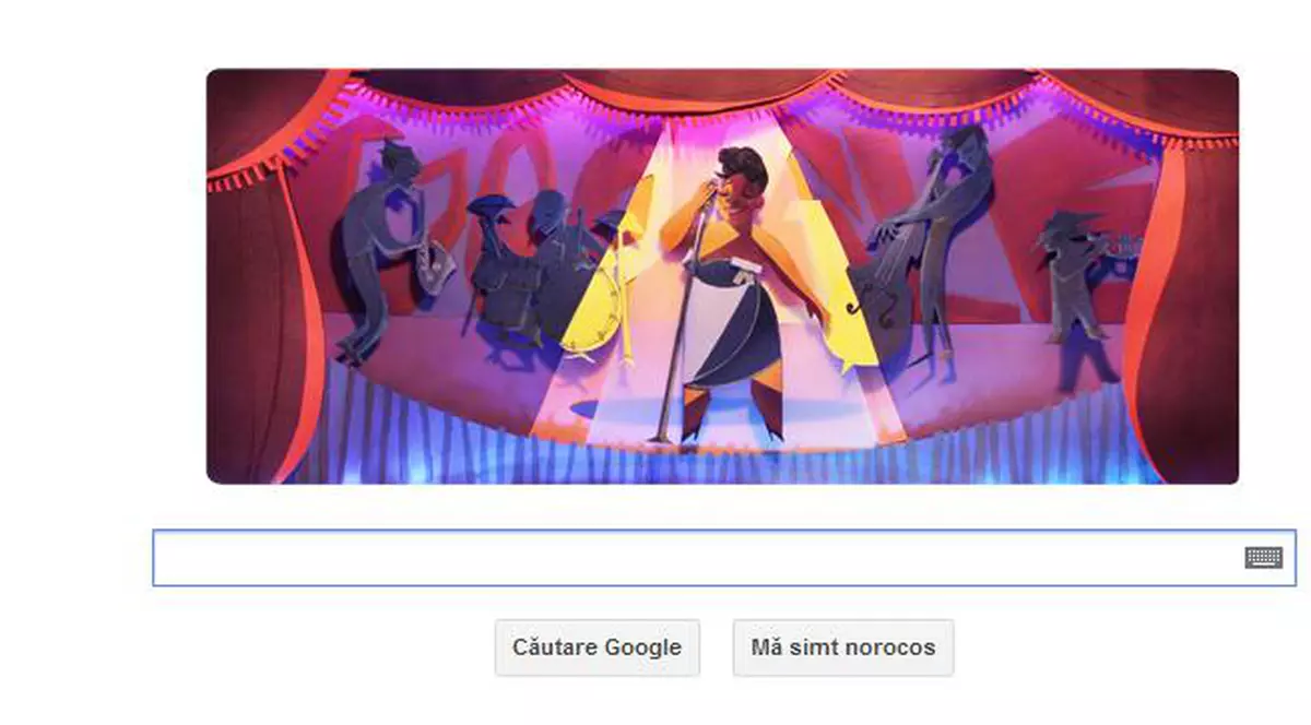 Cântăreața Ella Fitzgerald, OMAGIATĂ de GOOGLE cu un LOGO SPECIAL