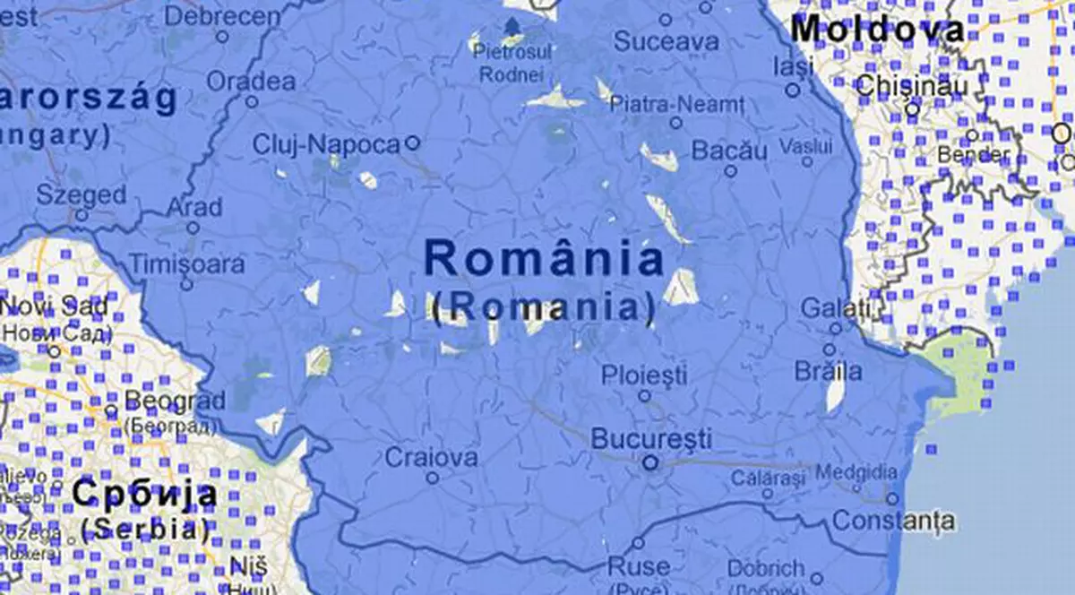 Aproape toată România, disponibilă pe Google Street View