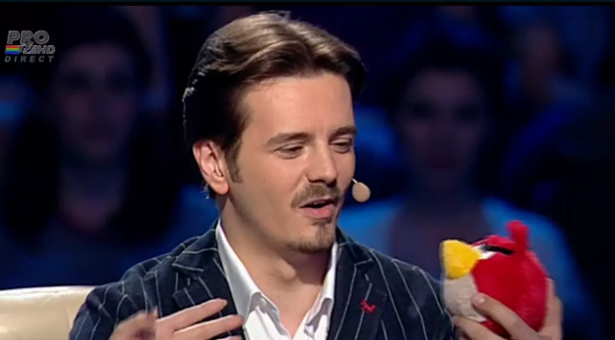 Mihai Petre S-A JUCAT CU "PĂSĂRICA NERVOASĂ", la "Românii au talent"! 