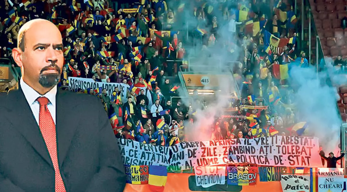 Markó Attila, deputatul UDMR care s-a plâns la FIFA că fanii tricolorilor au numit drapelul Ungariei «cârpă»: "Dacă făceam eu aşa cu steagul României, eram arestat"